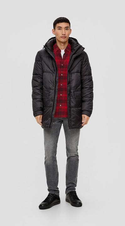 Produktbild s.Oliver Hemd Regular: Karohemd aus Baumwollstretch (XL)
