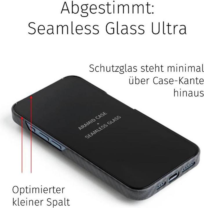 Produktbild Filono MagSafe Backcover aus echtem Carbon Carbon Black (Apple iPhone 16)