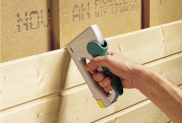 Actual product image wolfcraft 1 tacocraft M14+ - Hand tacker metal walk.