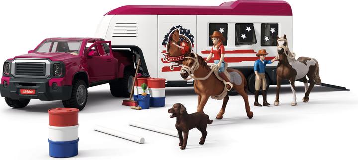 Schleich Lakeside Truck mit Anhänger