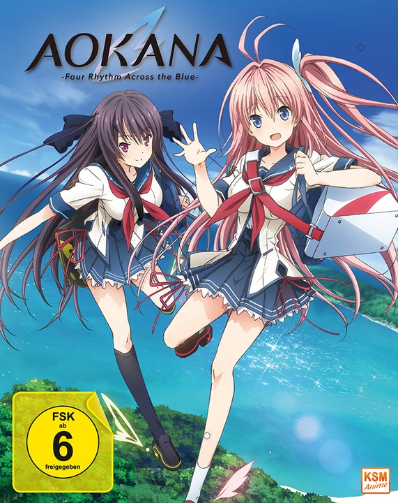Aokana - Four Rhythm Across the Blue - Edizione completa: Ep.01-12 (2 Blu-ray) (Blu-ray, 2020, Tedesco, Giapponese)