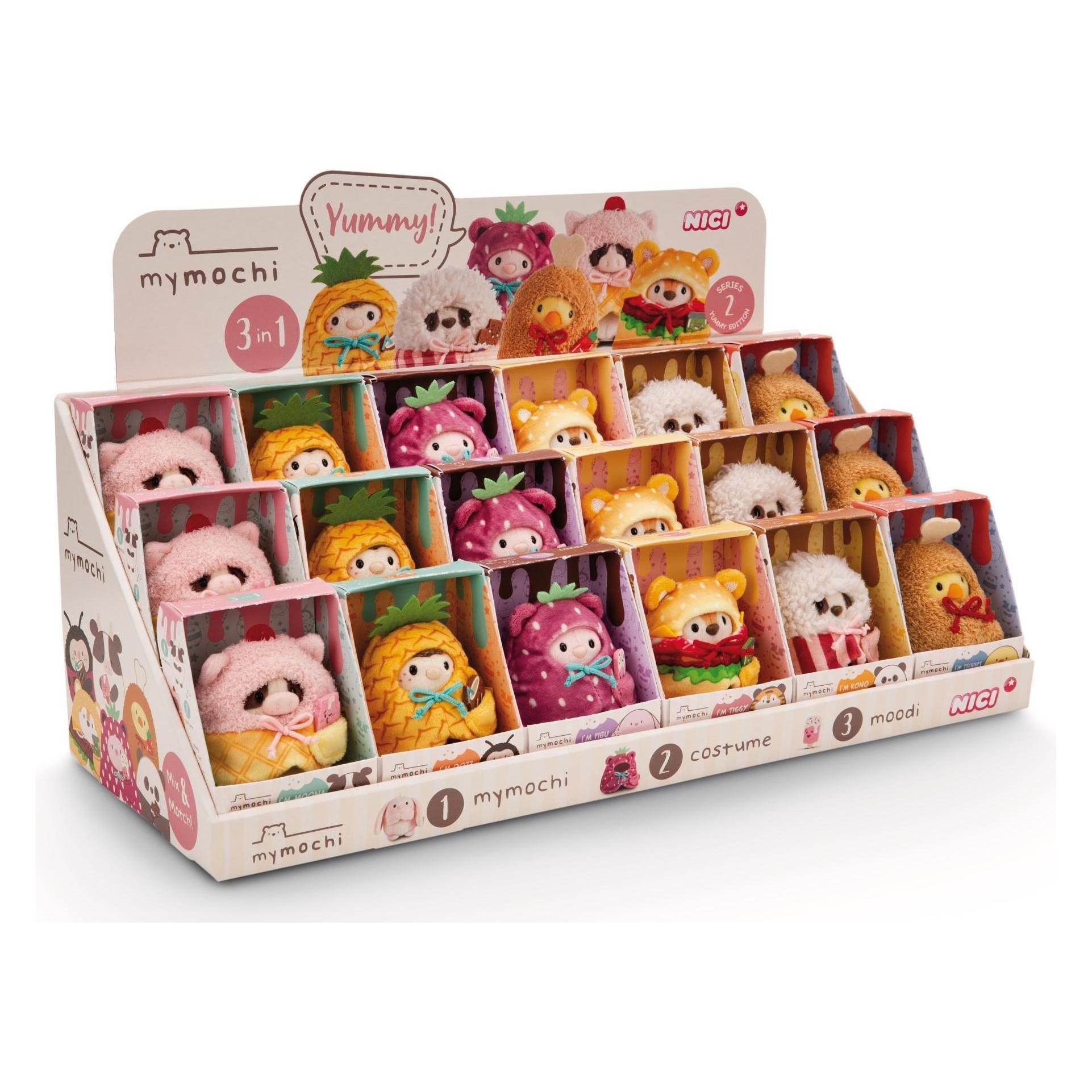 NICI Formica Enzi 13cm - Peluche in Una Fragola Come Ciondolo - Per Gli Amanti Dei Peluche - 49434
