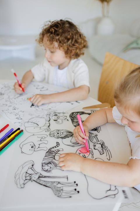 Immagine prodotto Funny Mat Tappeto da colorare lavabile dei vigili del fuoco