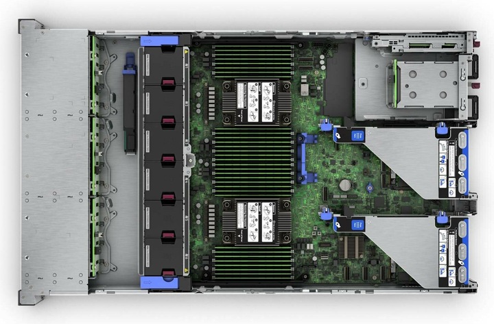 Actual product image HPE ProLiant DL380 Gen11, 2.4 GHz, 4510, 64 GB, DDR5-SDRAM, 1000 W, Rack (2U) (Intel Xeon Silver 4510, 64 GB, Rack Server)
