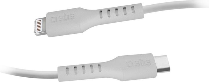 Image du produit SBS TECABLELIGTC1W Câble Lightning 1 m blanc (1 m, USB 3.2 Gen 1)