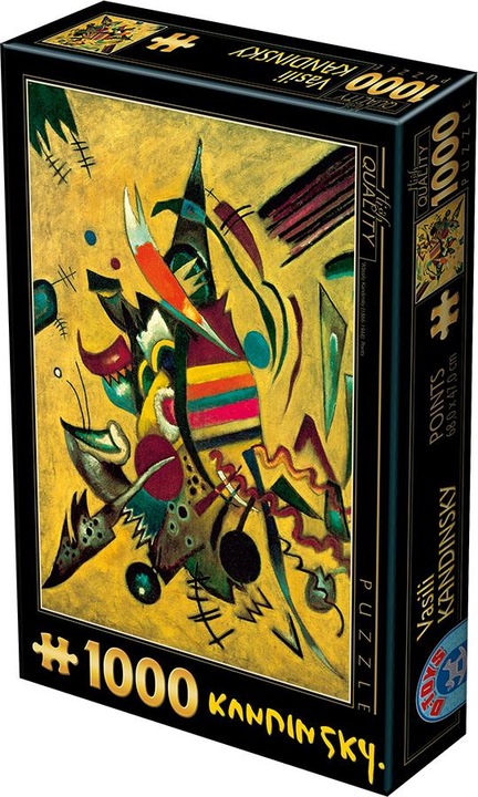 Immagine prodotto D-Toys Puzzle 1000 pieces - Wassily Kandinsky - Points (1000 pezzi)
