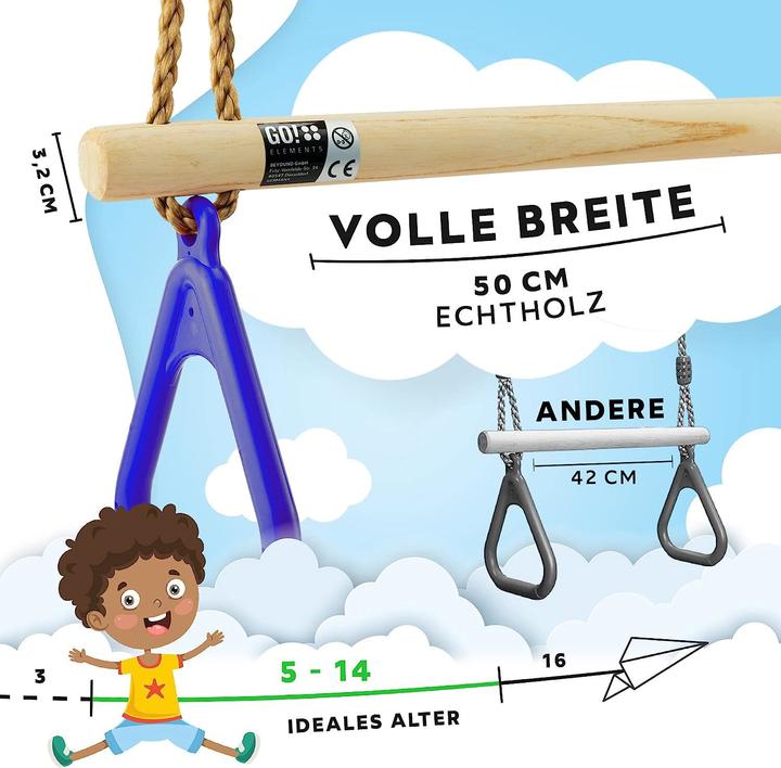 Produktbild GO!elements Trapez Schaukel