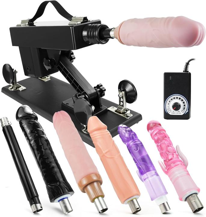 Actual product image Segook Automatische Stossmaschine mit 6 Dildo-Aufsätzen