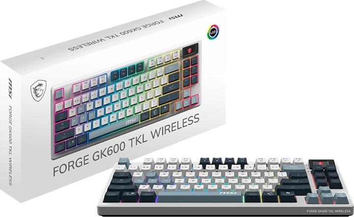 Produktbild MSI Forge GK600 (Deutschland, Kabelgebunden, Kabellos)