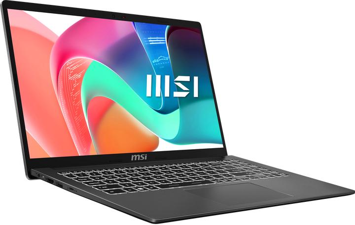Actual product image MSI Modern 15 F13MG-802 W11H (15.60", 512 GB, 16 GB, DE, Intel Core i5-1334U)