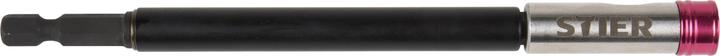 Stier Schnellwechsel-Bithalter 1/4" 150 mm mit Führungshülse magnetisch