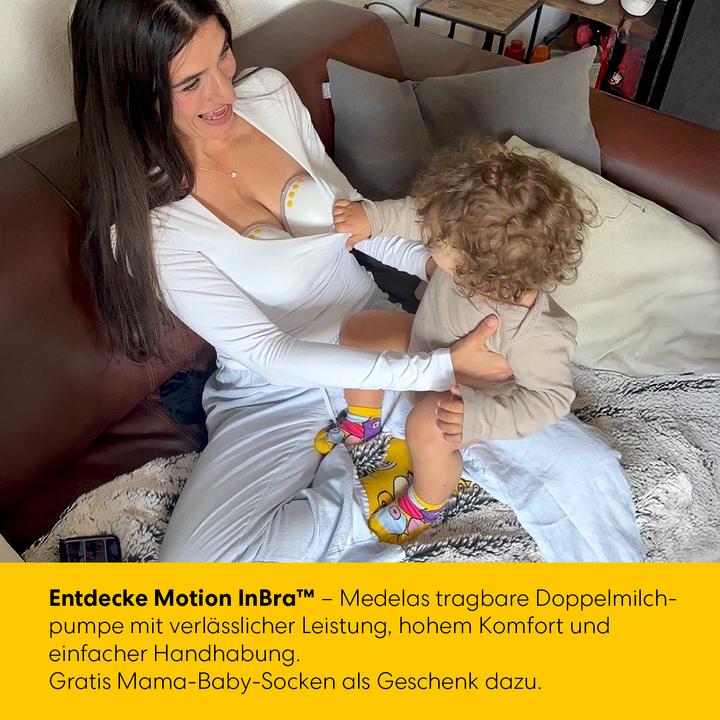 Immagine prodotto Medela Mami-Baby-Socken-Set Motion InBra (Confezione singola, 37 - 40)