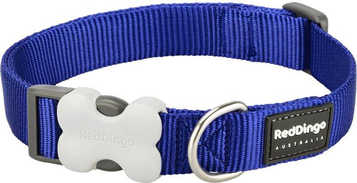 Produktbild Red Dingo Dog Collar Plain Dark Blue S (S, Hund, Hundesport)