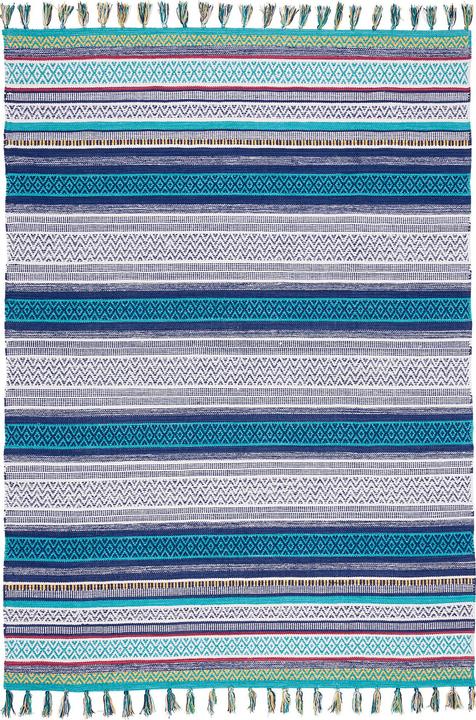 Actual product image Pergamon Kelim Baumwolle Natur Teppich Grace (140 x 200 cm)
