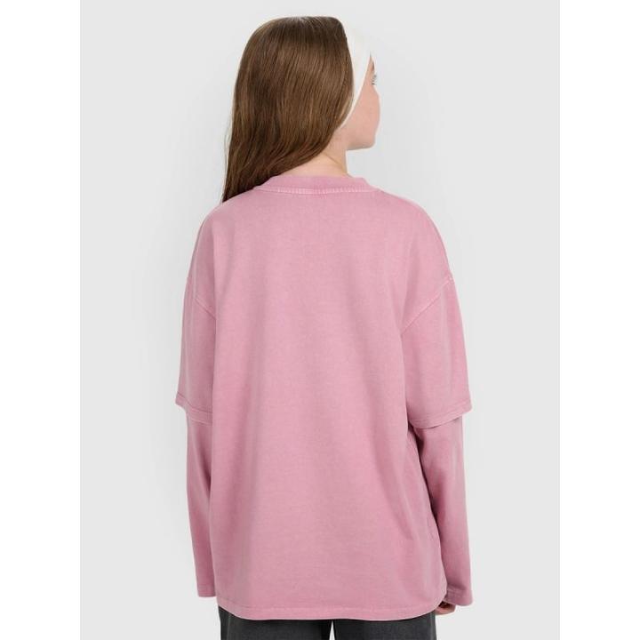 Produktbild 4F Oversize-Langarmshirt mit mädchenhaftem Muster (152)