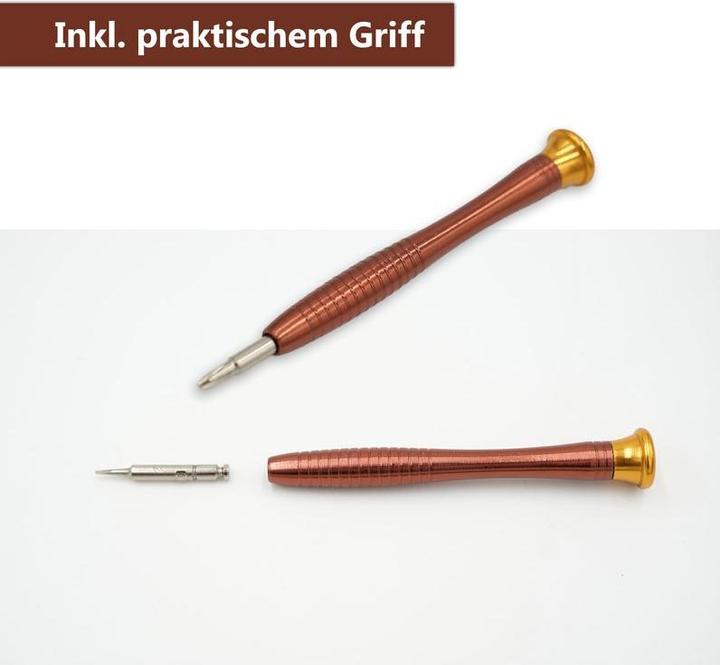 Actual product image Verk Group Magnetic screwdriver precision Phillips slotted Torx triangle set