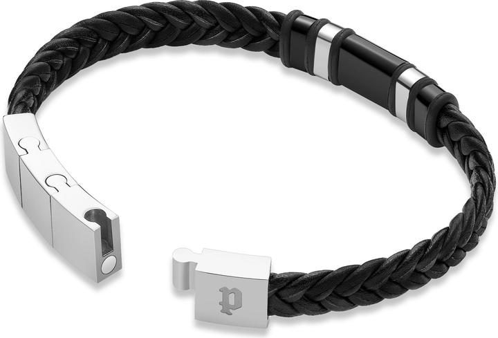 Immagine prodotto Police Wavebreaker (19 cm, Acciaio inossidabile, Cuoio)