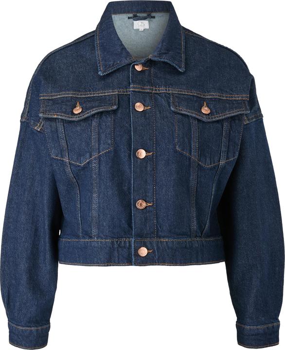Immagine prodotto s.Oliver Indoor-Jacke Denimjacke im Boxy-Stil (L)