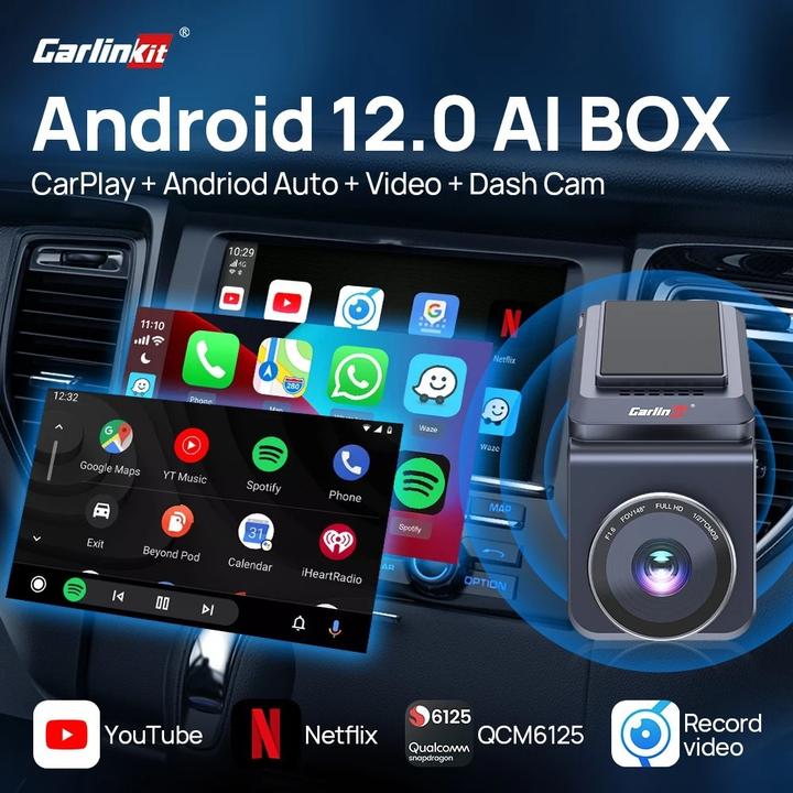 Image du produit Carlinkit Tbox Plus AR (Récepteur GPS, Full HD)