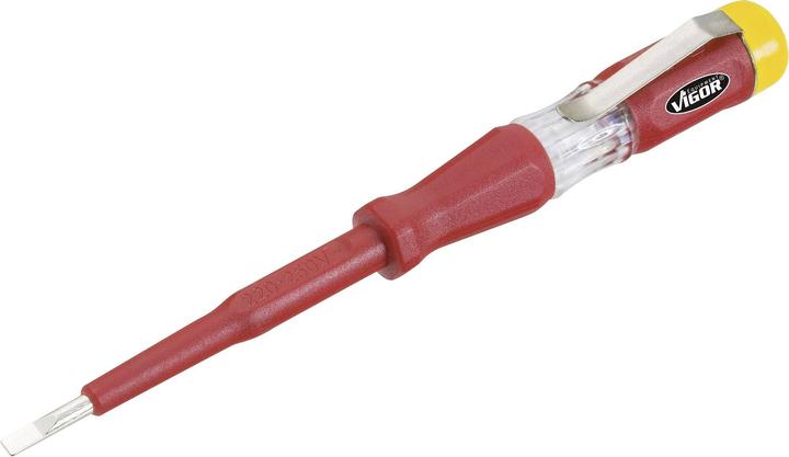 Produktbild Vigor Spannungsprüfer ∙ V1138 ∙ Schlitz Profil ∙ 0.5 x 3 mm (Schlitzschrauben)