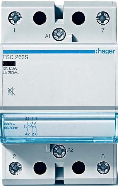 Actual product image Hager Contactor