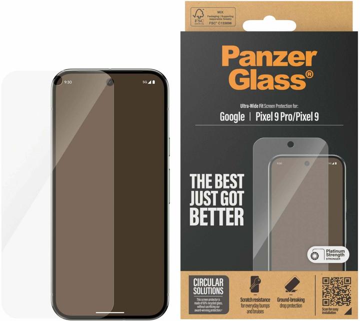 Produktbild PanzerGlass Ultra-Wide Fit (1 Stück, Google Pixel 9 Pro Fold, Google Pixel 9)