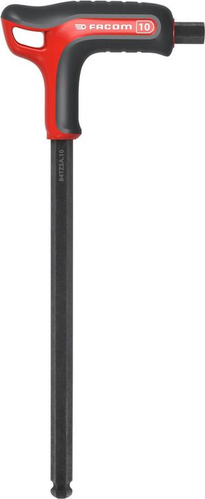 Actual product image Facom Allen wrench, with ball head, 10mm
