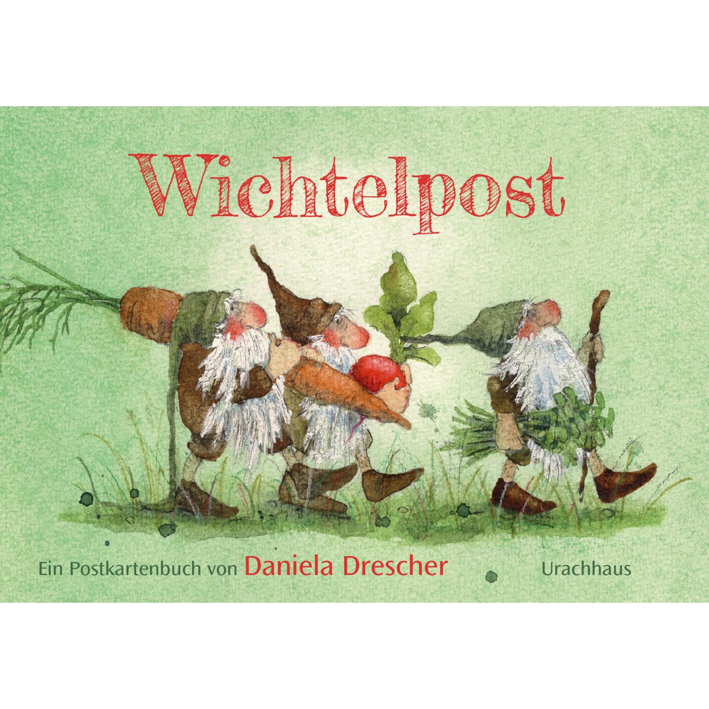 Thumbnail - Postkartenbuch »Wichtelpost«, Ratgeber von Daniela Drescher