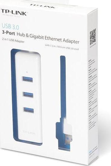 Actual product image TP-Link UE330 (USB-C, 4 Ports)