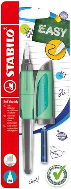 Actual product image STABILO Easybuddy Fountain Pen Pastel Mint (Mint, Pastel mint, 1 x)