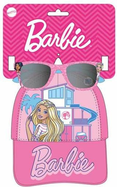 Barbie - Cap-Set Sonnenbrille, 53 cm, pink