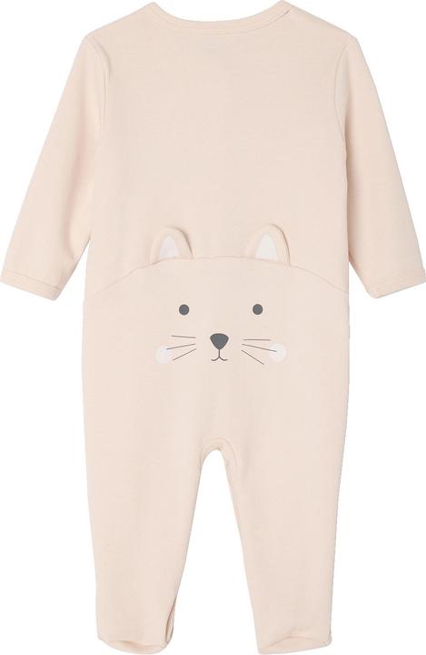 Actual product image Vertbaudet Bio-Kollektion: Baby Strampler mit Katze (50)