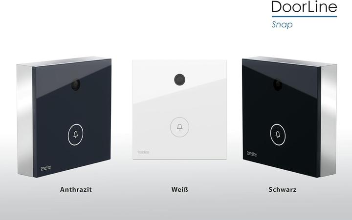 Actual product image Doorline Snap Türklingel mit Kamera und WLAN-Bildübertragung (Wi-Fi)
