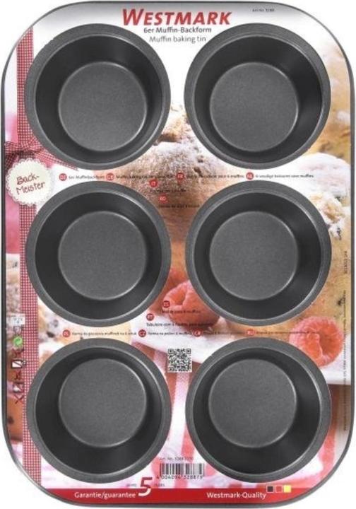 Actual product image Westmark Backmeister 6 muffin baking tin non-stick (18.50 cm)
