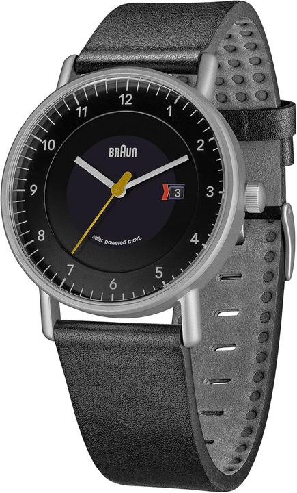 Immagine prodotto Braun Orologio analogo da uomo con data e alimentazione solare (Orologio da polso analogico, 40 mm)
