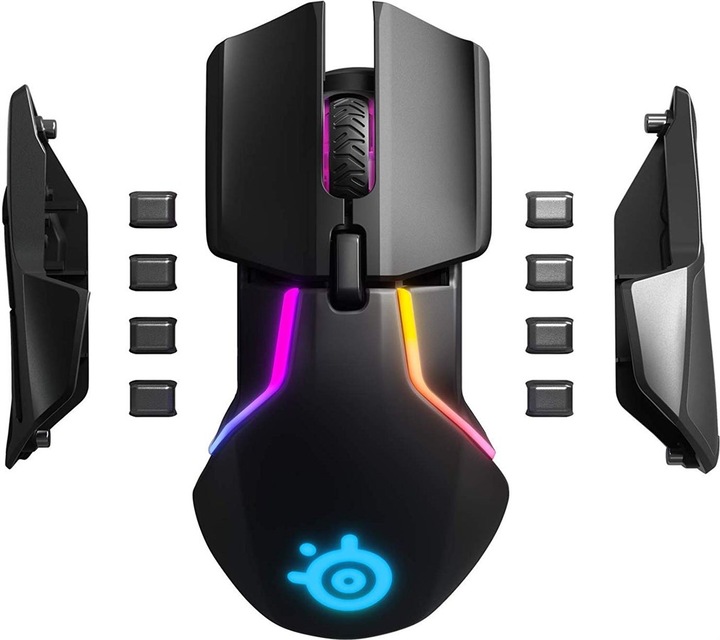 Produktbild SteelSeries Rival 650 (Kabellos, Kabelgebunden)