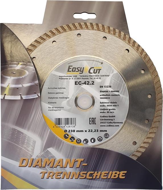 Actual product image Cedima DIAMOND BLADE TURBO 230X2.6X22.23 MM
