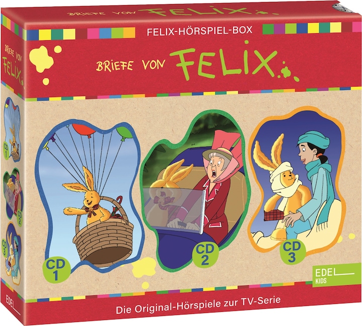 Brieven van Felix - hoorspelbox, afleveringen 1-3