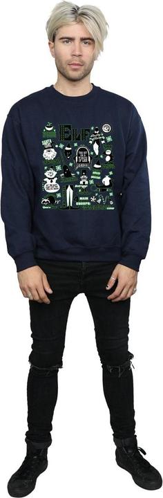 Produktbild Elf Infographic Poster Sweatshirt (XXL)