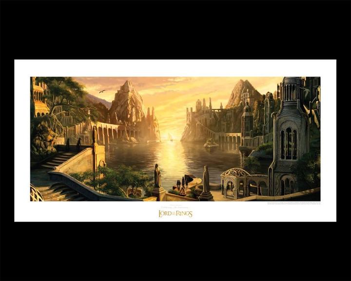 Image du produit Weta Workshop Le Seigneur des Anneaux impression Art Print The Grey Havens 59 x 30 cm (59 x 30 cm)