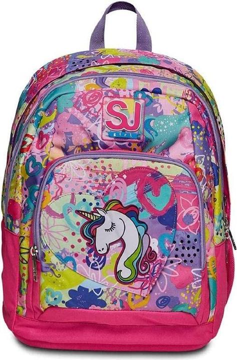 Produktbild SJ Gang Einhorn-Mädchen-Rucksack mit Flip-System und reflektierenden Einsätzen (31 l)