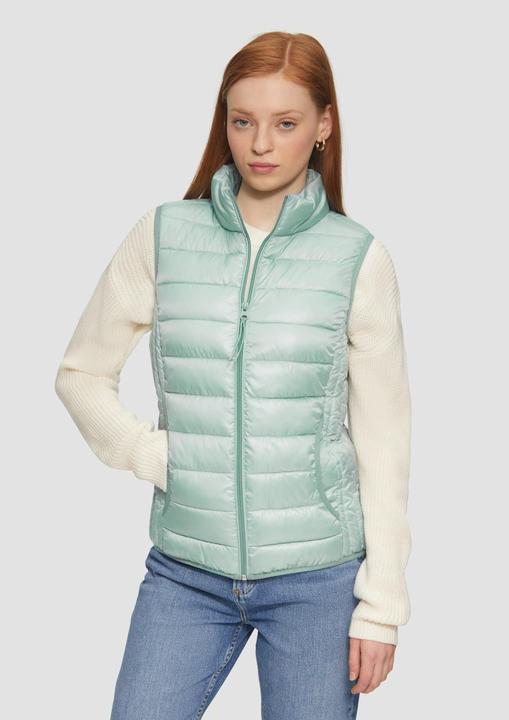 Produktbild S.Oliver Outdoor-Weste Steppweste mit Stehkragen (S)