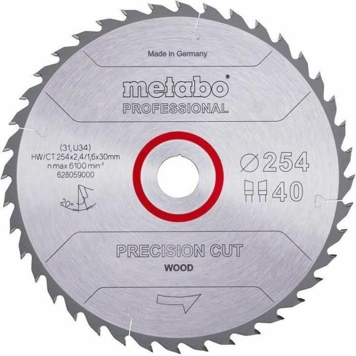 Immagine prodotto Metabo Kreissägeblatt HW/CT