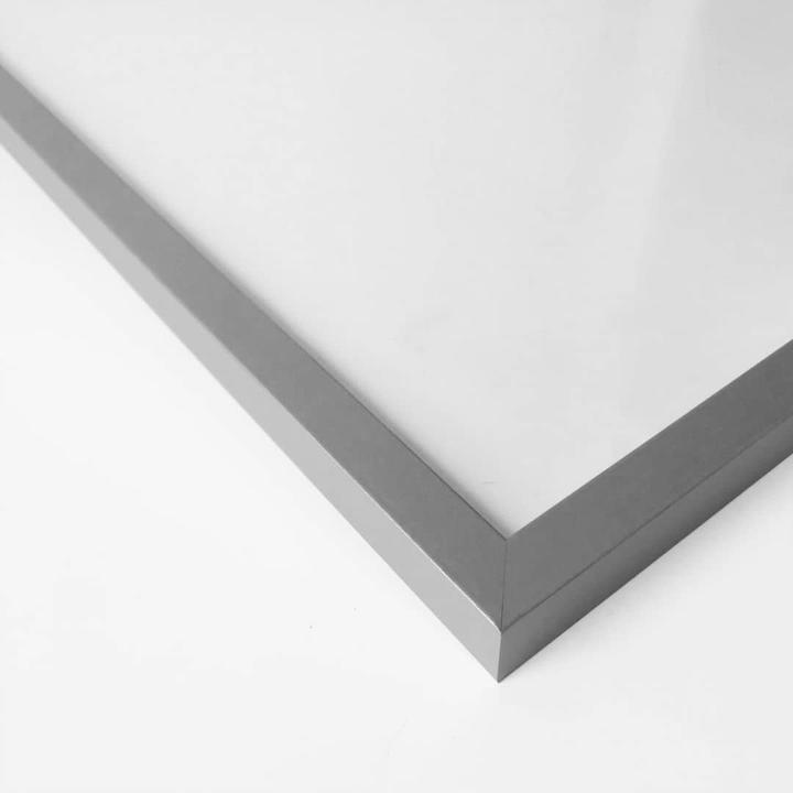 Produktbild Trenddeko Bilderrahmen aus Holz - silber (40 x 50 cm)