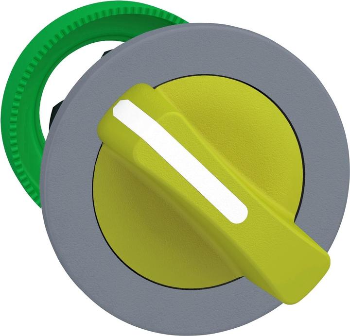 Actual product image Schneider Electric Selector switch, front, plastic, 2- ZB5FD205C0