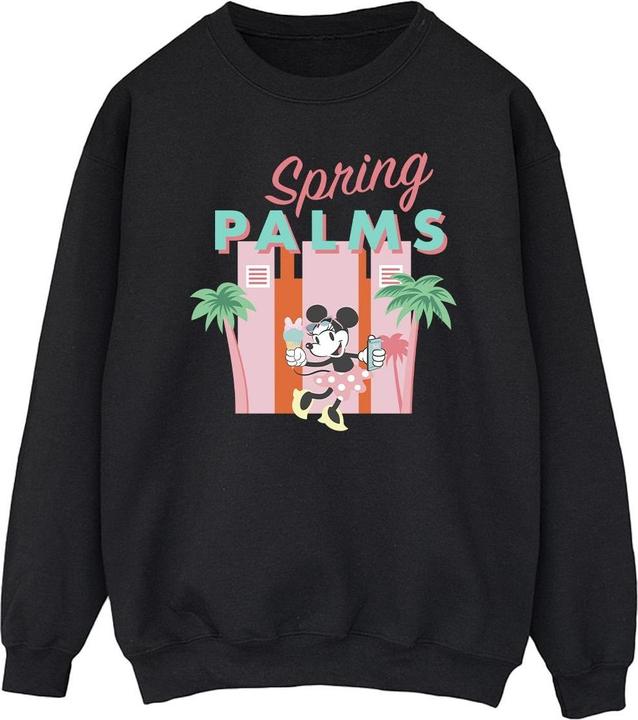 Actual product image Disney Mens Minnie Mouse Spring Palms Sweatshirt (L)