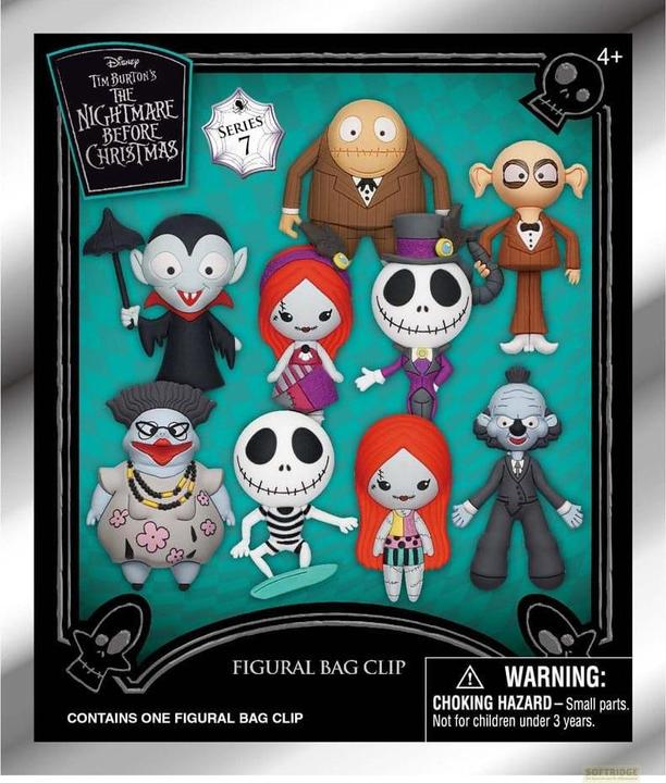 Image du produit Monogram DISNEY - NBC Series 7 - 3D Foam Bag Clip (Présentation 24 Pcs)