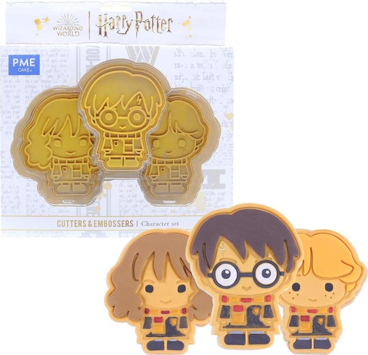 Produktbild PME Keksausstecher und Marker für Harry Potter-Figuren
