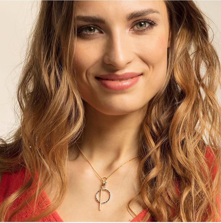 Image du produit Thomas Sabo Charm pendentif barre verticale or (Argent 925)