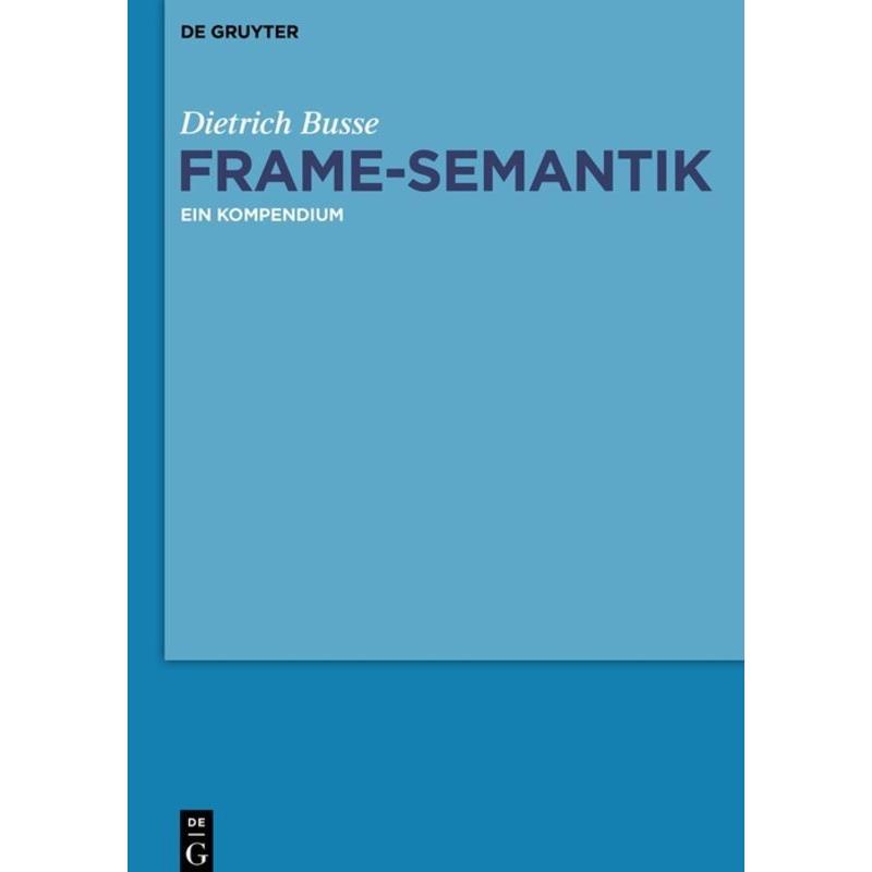 Frame-Semantik, Fachbücher von Dietrich Busse